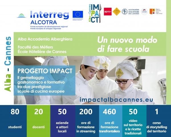 29.06.18 – Inaugurazione del PROGETTO “IMPACT” di ALBA ACCADEMIA ALBERGHIERA  Il gemellaggio gastronomico e formativo fra ALBA e CANNES