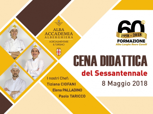 08.05.18 Cena Didattica 60ennale